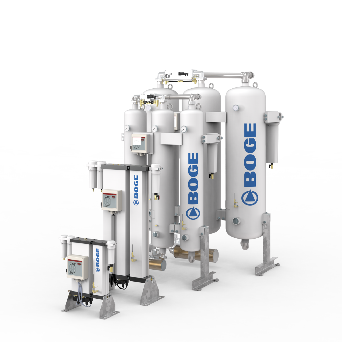 BOGE DASZ-P-2 breathing air adsorption dryer