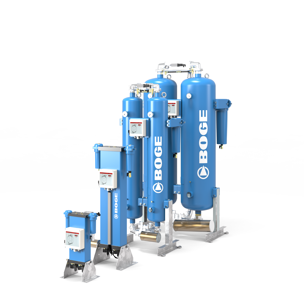 BOGE DAZ-2 cold-regenerated adsorption dryer