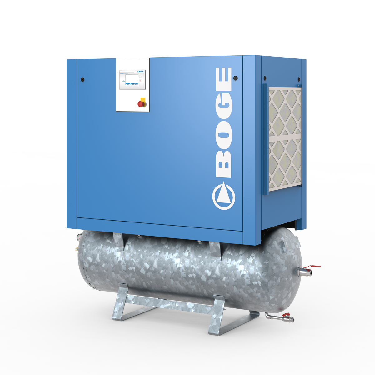 BOGE C 12-2 LFR oil-injected screw compressor