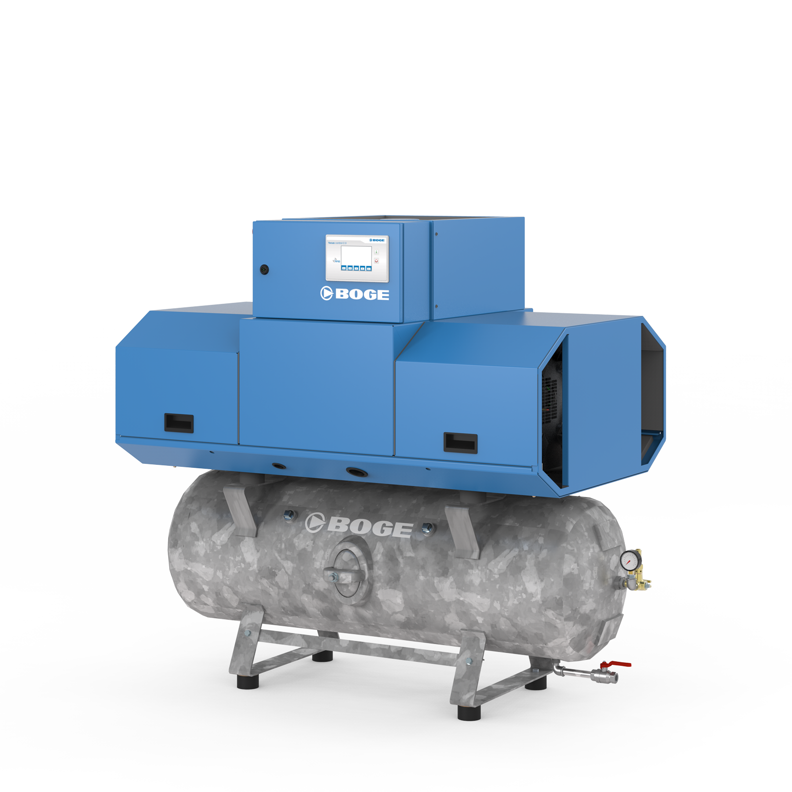 BOGE K series booster oil-free piston compressor (up to 40 bar)