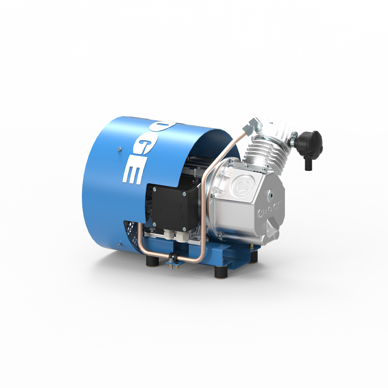BOGE PO series oil-free piston compressor (100% oil-free, 36 variants)