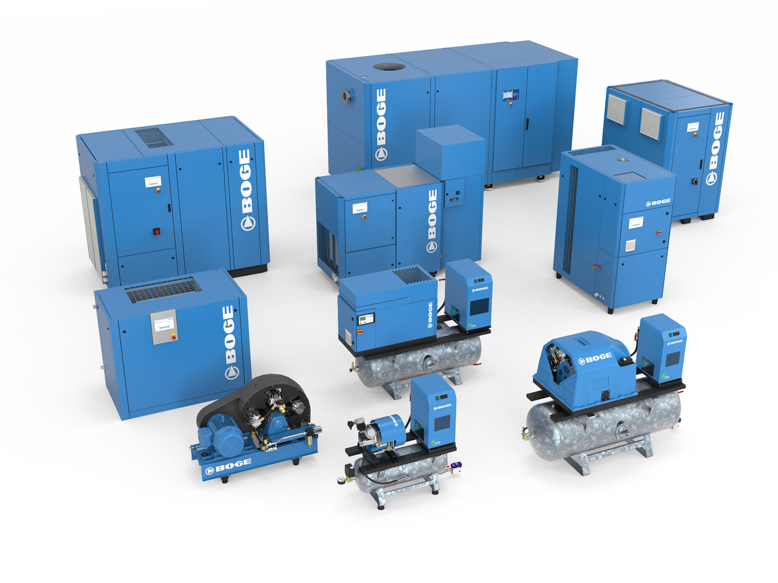 BOGE compressor installation
