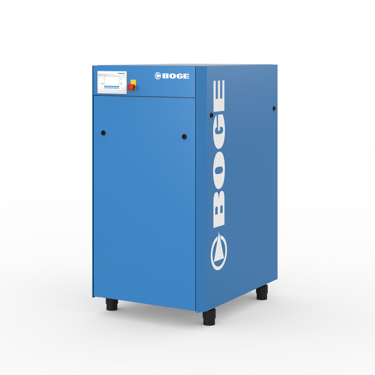 BOGE SC series booster oil-lubricated piston compressor (tower layout, N2 capable)