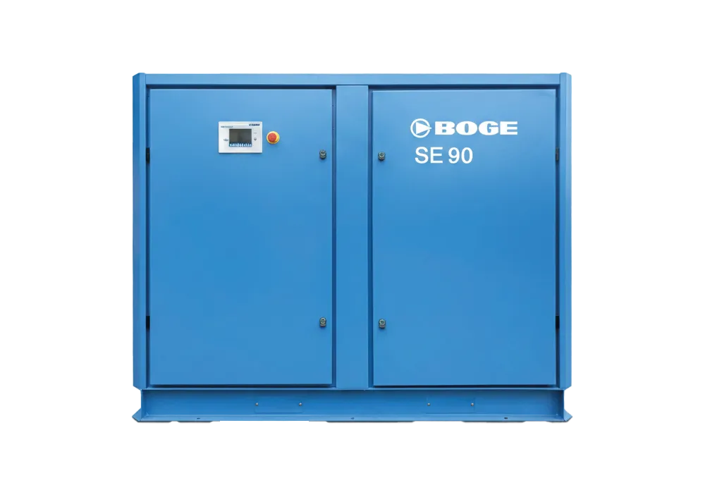 BOGE SE 90 oil-injected screw compressor (SE/SPF series, direct 1:1 drive)