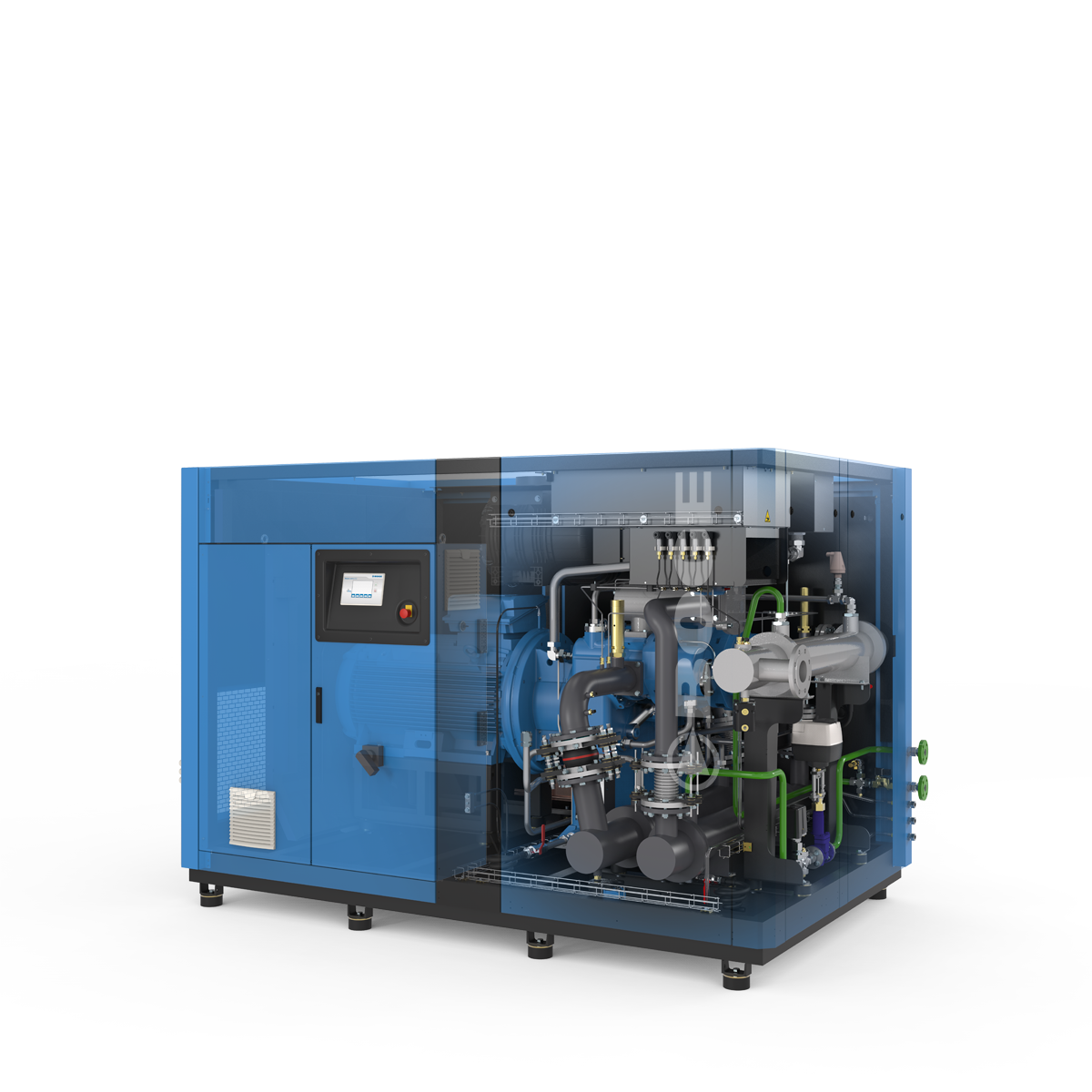 BOGE SO 160-3 F WRG oil-free screw compressor with heat recovery